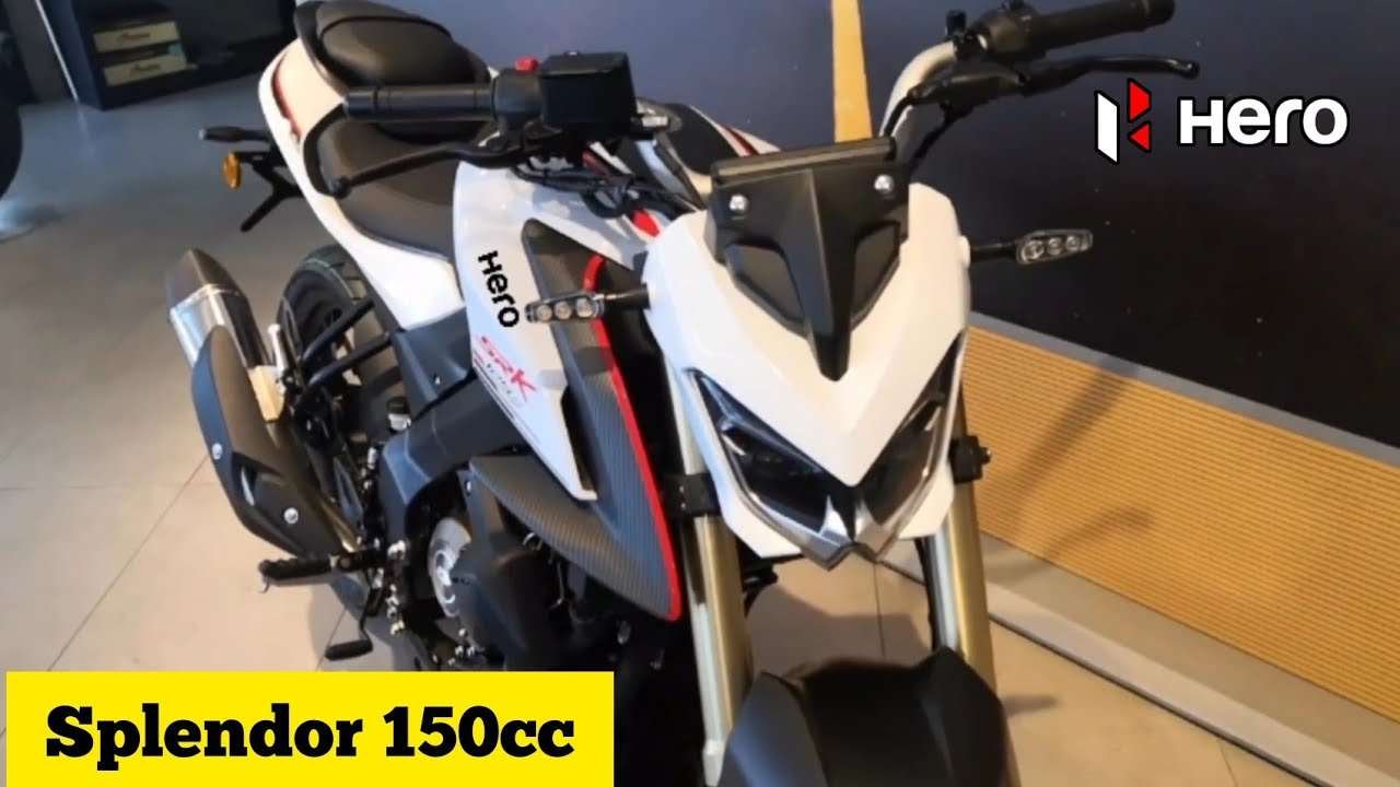 Image of the new Hero Splendor 150cc 2025 bike