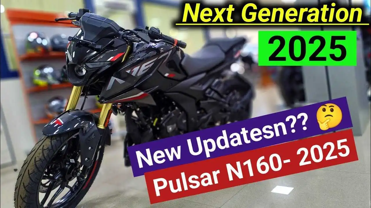 Image of the new 2025 Bajaj Pulsar NS160