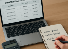 How to Research Comparable Sales Before Buying a Domain