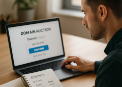 Domain Auctions for Buyers: Research Listings and Set a Bidding Limit